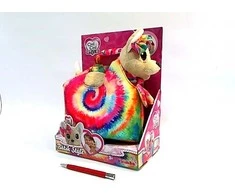 Simba chi meilės šuns batik stiliaus talismanas rankinėje