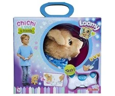 IInteraktyvus pliušinis šuo su pavadėliu Simba Chi Chi Love Loomy