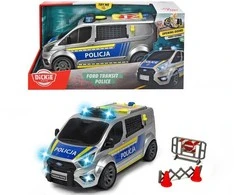 Policijos automobilis Dickie SOS_N Policijos „Ford Transit“ 28 cm