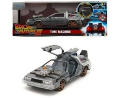 Jada Toys Automobilis Smoby DeLorean - Atgal į ateitį III 1885 1:24