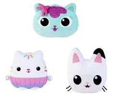 Maskotka Gabi pliušinis žaislas katėms, Gabi pagalvėlės, 30 cm, 3 rūšys