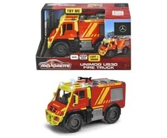 Majorette Važiuoklė Grand Series Straż pożarna Unimog U530, 13 cm