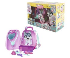Simba Kuprinė su husky šuniuku ir veterinaro rinkinys vaikams