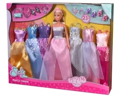 SIMBA Steffi modowa princesė+ubranka 573-3928