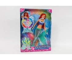Simba Toys Steffi Love undinėlė su šviečiančiu vaivorykštės peleku