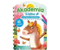 Skrzat Wydawnictwo Akademia 5-latka su kucykiem Kasztankiem 80201