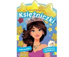 Skrzat Wydawnictwo Brokatowa magia Princesės Alicja 75762