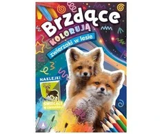 Craft With Fun Leidykla Skrzat Brzdšce spalva Gyvūnai miške, tamsus viršelis.78268
