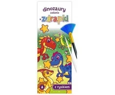 Skrzat Wydawnictwo Dinozaury Zadania_zdrapki 74888