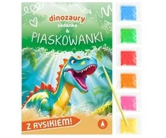 Skrzat Wydawnictwo Dinozaury Zadanka_piaskowanki 79678