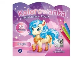 Skrzat Wydawnictwo Kolorow.su tattoo.FLUO Ponies 77582