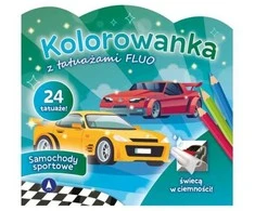 Skrzat Wydawnictwo Kolorow.su tattoo.FLUO Sportiniai automobiliai 77612