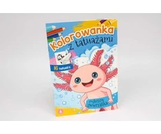 Skrzat Wydawnictwo Kolorow.su tatuiruotė. Žavingi gyvūnai 74192