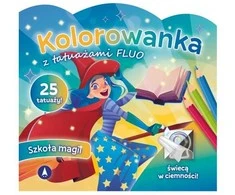 Skrzat Wydawnictwo Kolorow.su tatuaż.FLUO Szkoła magii 78879
