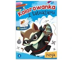 Skrzat Wydawnictwo Kolorow.su tatuaż.Ninja 72730