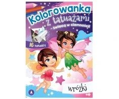 Skrzat Wydawnictwo Kolorow.su tatuiruotė. Šviečia tamsoje! Fėjos 78770