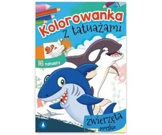 Skrzat Wydawnictwo Kolorow.su tatuaż.Zwierzęta morskie 72792