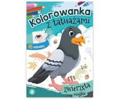 Skrzat Wydawnictwo Kolorow.su tatuaż.Zwierzęta miejskie 73003