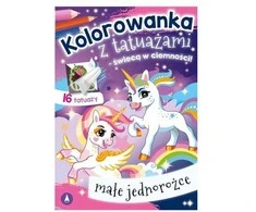 Skrzat Wydawnictwo Kol.su tatuaż.wiecš w ciemn! Małe jednorożce 79753