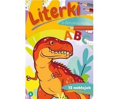 Skrzat Wydawnictwo Literki su dinozaurami 72167
