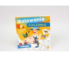 Skrzat Wydawnictwo Piešimas-klijavimas Gyvūnai kaime 71108