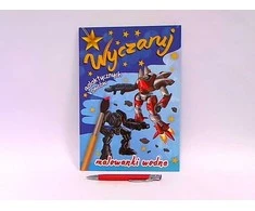 Skrzat Wydawnictwo Wyczaruj galaktycznych łowców Malowanki wodne 5893