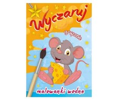Skrzat Wydawnictwo Wyczaruj gryzonie Malowanki wodne 70040