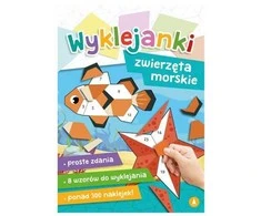 Skrzat Wydawnictwo Wyklejanki Zwierzęta morskie 81178