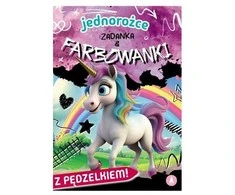 Skrzat Wydawnictwo Zadanka i farbowanki Jednorożce 80744