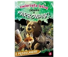 Skrzat Wydawnictwo Zadanka i farbowanki Zwierzęta lene 80713