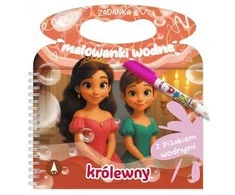 Skrzat Wydawnictwo Zadanka i malowanki wodne Królewny 81208