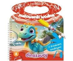 Skrzat Wydawnictwo Zadanka_malow.wodne Dinozaury 79906