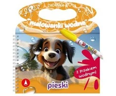 Skrzat Wydawnictwo Zadanka_malow.wodne Pieski 79852