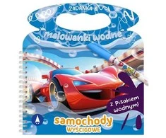Skrzat Wydawnictwo Zadanka_malow.wodne Samochody wycigowe 79876