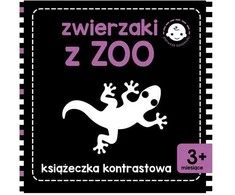 Skrzat Wydawnictwo Zwierzaki su ZOO Ksišżeczka kontrastowa 58454