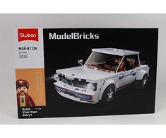 SLUBAN Blocks Race Car AUTO CLASSIC retro pav B1126 277 vnt.