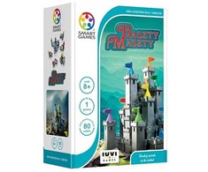 Iuvi Games Stalo žaidimas viduramžių pilies statyba su 9 bokštais