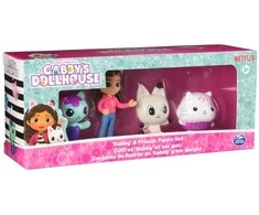 Spin Master Koci Domek Gabi komplektas 4 figurek Gabi i przyjaciele Gabby's Dollhouse