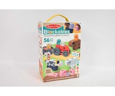 Spin Master Medinės kaladėlės Blockables ūkis rinkinys