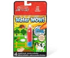 MELISSA &amp; DOUG WATER WOW! Piešimo vandeniu rinkinys „Ūkis“