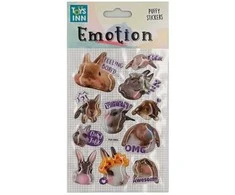 Stnux Lipdukai su emocijomis - triušiai 8691 STNUX p6