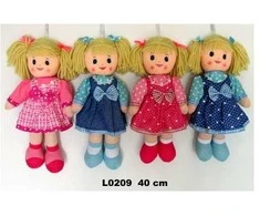 Sun Day Rappa Rag doll 40cm mix colors in a bag