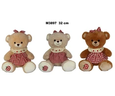 Sun Day Meškiukas M-3897 w sukience 3kol 32cm 177032