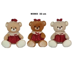 Sun Day Meškiukas M-3903 w sukience 3kol 32cm 177094