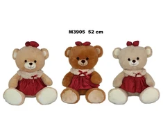 Sun Day Meškiukas M-3905 w sukience 3kol 52cm 177117