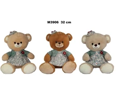 Sun Day Meškiukas M-3906 w sukience 3kol 32cm 177124