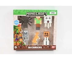 Pmi Kids World MINECRAFT 3D TRINTUTĖS – 6 PAKUOTĖS DELUXE BOX VER.B