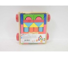 Swede Klocki drewniane kolorowe U1154 04656