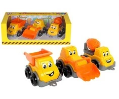 Technok mini statybos transporto rinkinys 3 vnt