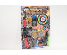 Fh Toys Komplektas su pistoletu didelėje pūslėje 818A-9 01562